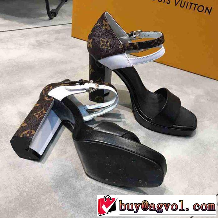 ルイ ヴィトン LOUIS VUITTON サンダル 2色可選 暑い今こそ活躍させたい！ 2019春夏も引き続きトレンド