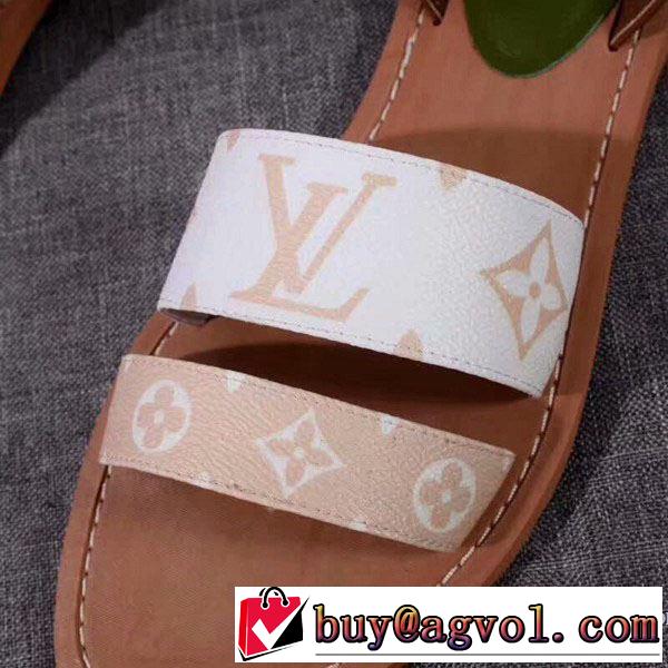 今季トレンドの限定アイテム 2019夏ファション新品 ルイ ヴィトン LOUIS VUITTON サンダル 2色可選