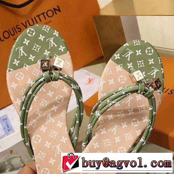 ルイ ヴィトン LOUIS VUITTON サンダル 2色可選 2019春夏人気トレンドアイテム 暑い季節も大活躍