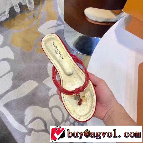 さわやか夏スタイル新品 ルイ ヴィトン LOUIS VUITTON サンダル 多色可選 2019春夏トレンドアイテム