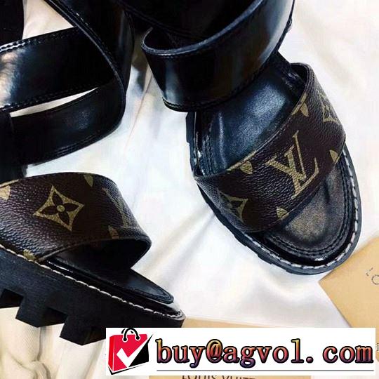 今期注目のブランドトレンド 2019年春夏シーズンの人気 ルイ ヴィトン LOUIS VUITTON サンダル
