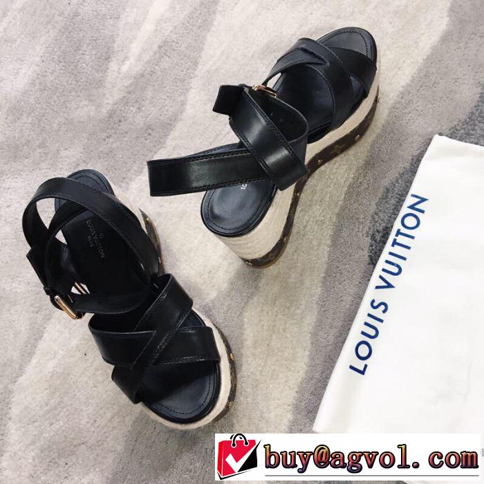 2019年最新ファッション ルイ ヴィトン LOUIS VUITTON サンダル 3色可選 絶妙にオシャレ人気アイテム