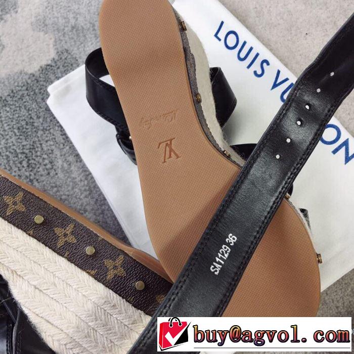 2019年最新ファッション ルイ ヴィトン LOUIS VUITTON サンダル 3色可選 絶妙にオシャレ人気アイテム
