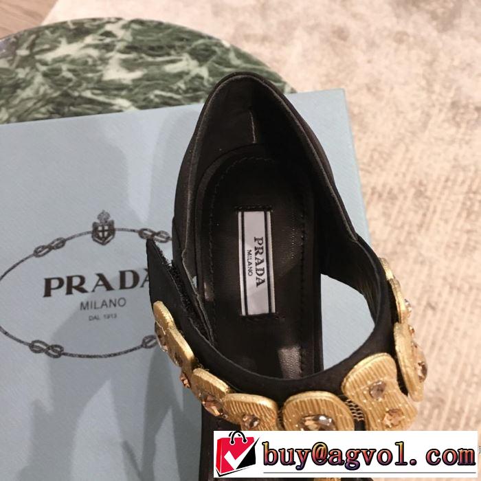 サンダル 多色可選 2019春夏も引き続き人気セール 目を引く春夏トップス プラダ PRADA