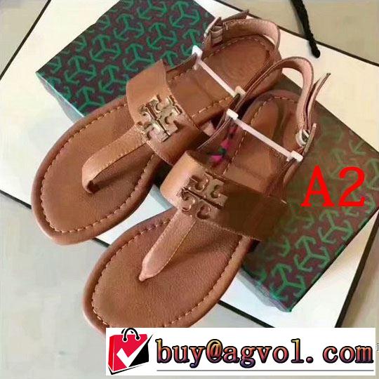 サンダル 4色可選 トリー バーチ Tory Burch 2019春夏トレンドアイテム 春夏！大人カジュアル