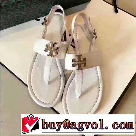 サンダル 4色可選 トリー バーチ Tory Burch 2019春夏トレンドアイテム 春夏！大人カジュアル