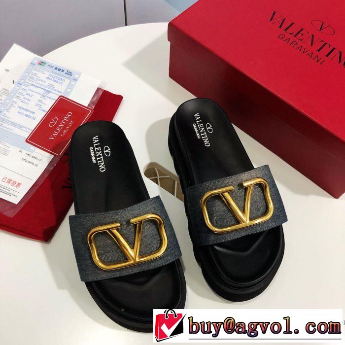 まずは定番！人気アイテム ヴァレンティノ VALENTINO スリッパ 4色可選 2019SSのトレンド商品