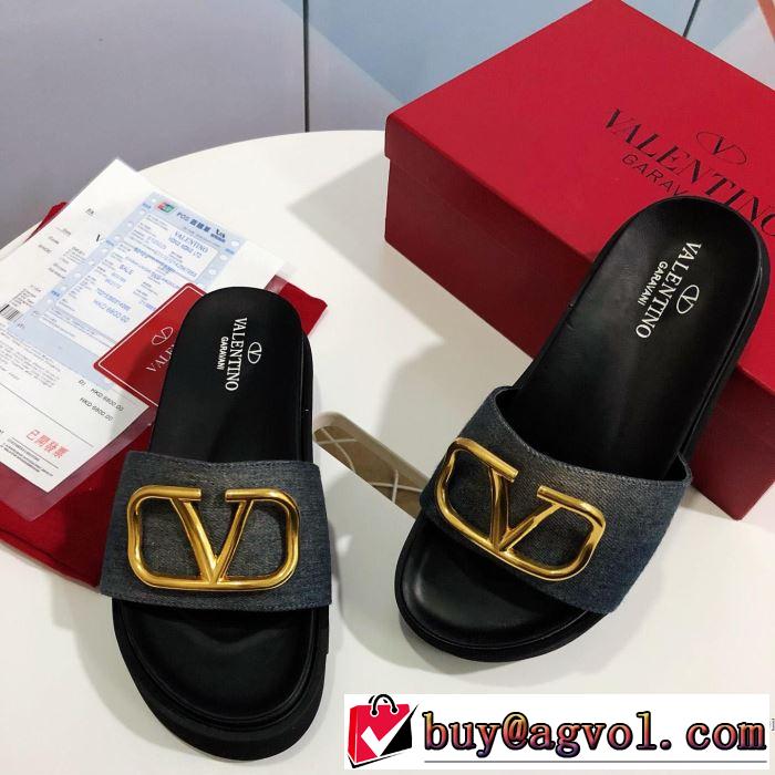 まずは定番！人気アイテム ヴァレンティノ VALENTINO スリッパ 4色可選 2019SSのトレンド商品