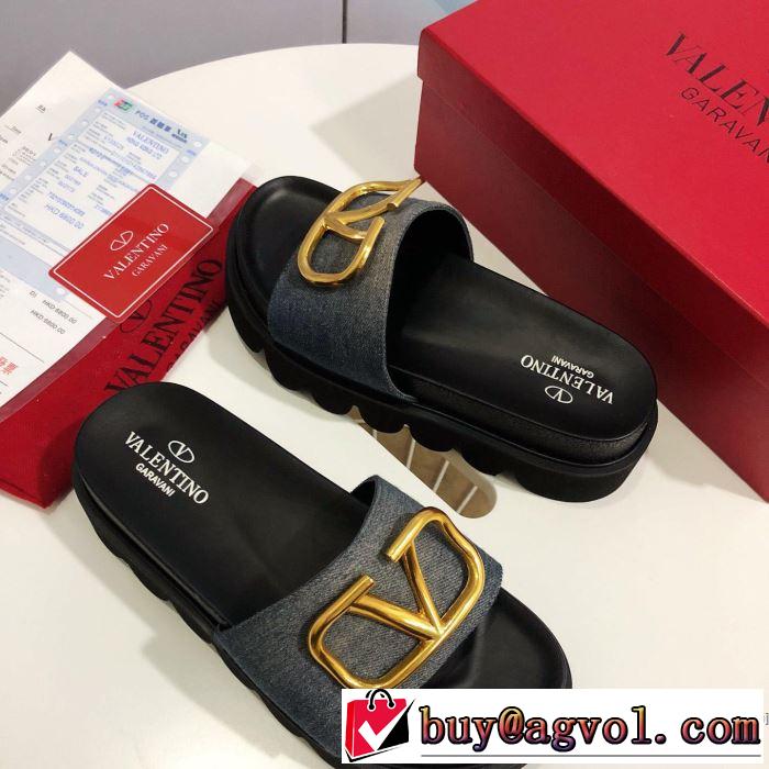 まずは定番！人気アイテム ヴァレンティノ VALENTINO スリッパ 4色可選 2019SSのトレンド商品