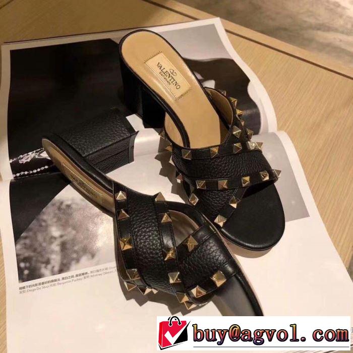 2019年最新ファッショ 大人の可愛さを引き立て ヴァレンティノ VALENTINO スリッパ 多色可選