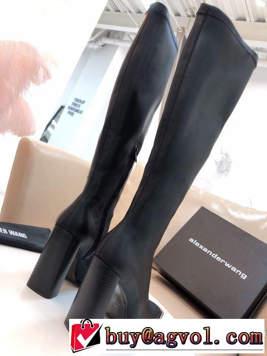 レザーブーツ 2019トレンド秋冬おすすめ安い アレキサンダーワン ALEXANDER WANG 秋冬にお世話になる定番 優しいのに存在感