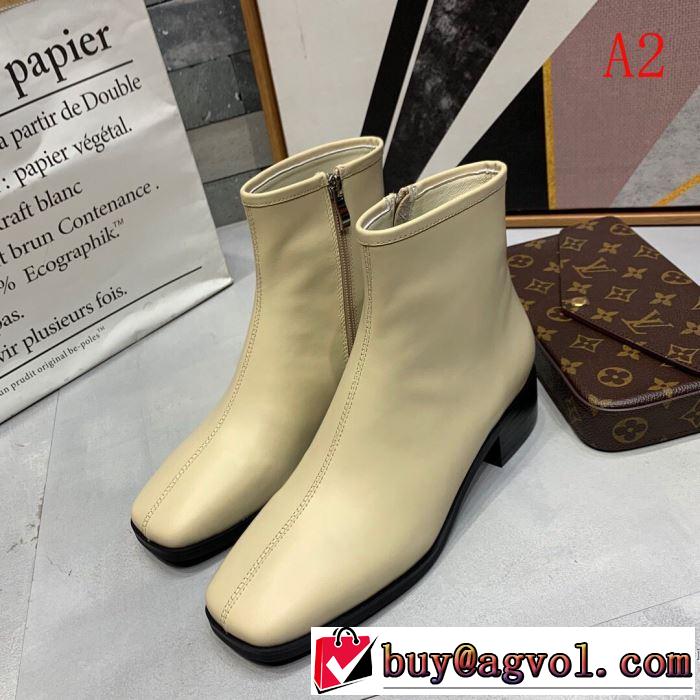 2色可選 トレンド入り確実最新コレクション レザーブーツ アレキサンダーワン 2019年秋冬に欠かせない ALEXANDER WANG