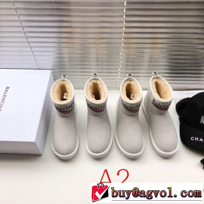 秋冬とれんど新品目立ち 3色可選 バレンシアガ BALENCIAGA 2019秋冬最重要アイテム レザーブーツ ファッション上級者向け