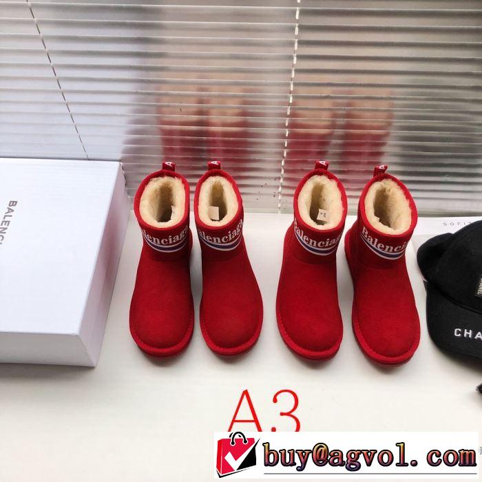 秋冬とれんど新品目立ち 3色可選 バレンシアガ BALENCIAGA 2019秋冬最重要アイテム レザーブーツ ファッション上級者向け