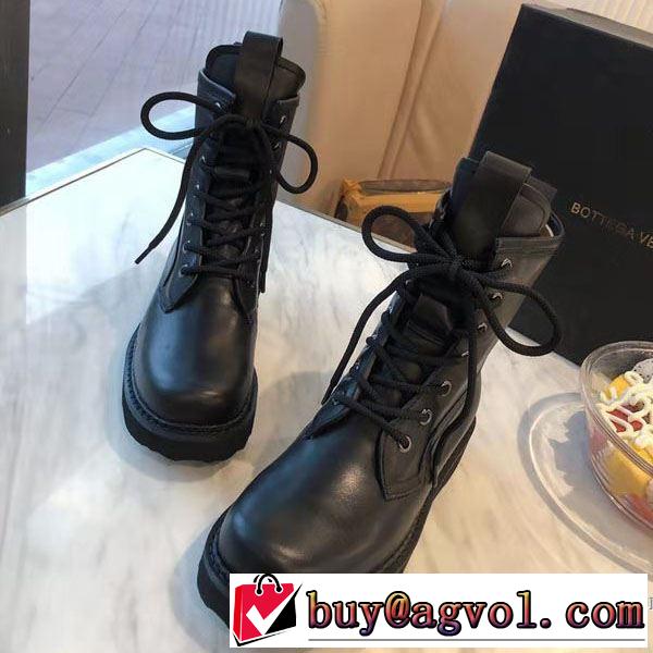 2色可選 気になる2019年秋のファッション ボッテガ ブランド BOTTEGA VENETA 今から取り入れられるトレンド レザーブーツ 秋トレンドの新定番