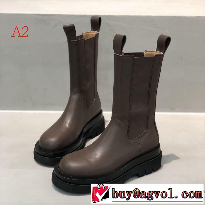 3色可選 レザーブーツ 2019トレンドファッション新品 ボッテガ ブランド BOTTEGA VENETA  更にトレンドが急上昇中
