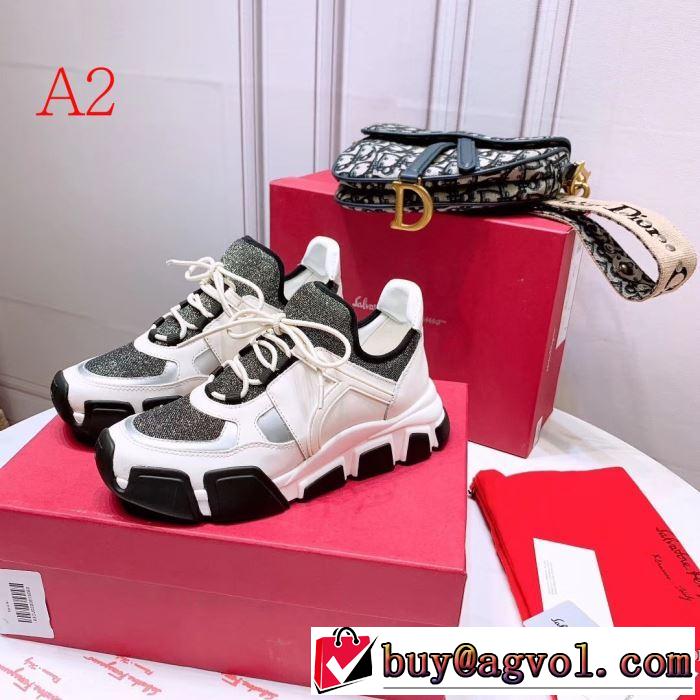 おススメの秋冬アイテムをCHECK 3色可選 サルヴァトーレフェラガモ FERRAGAMO 2019トレンドファッション新品 レザーブーツ