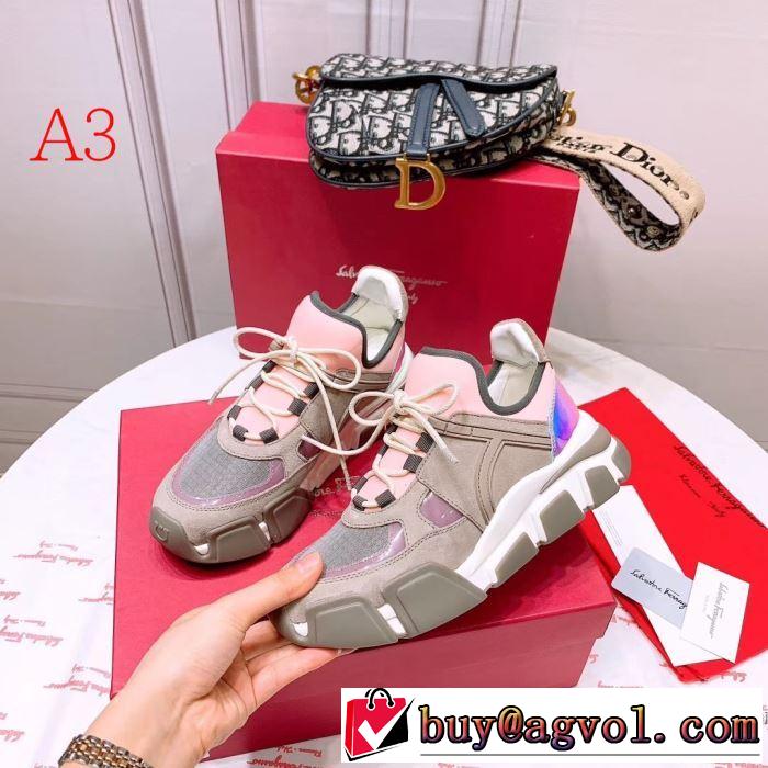 おススメの秋冬アイテムをCHECK 3色可選 サルヴァトーレフェラガモ FERRAGAMO 2019トレンドファッション新品 レザーブーツ