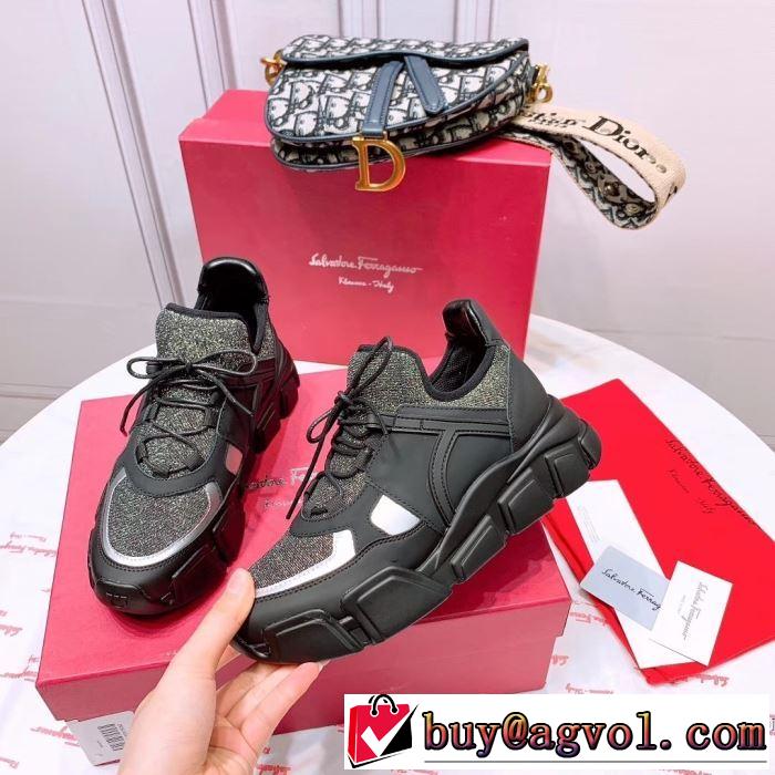 おススメの秋冬アイテムをCHECK 3色可選 サルヴァトーレフェラガモ FERRAGAMO 2019トレンドファッション新品 レザーブーツ
