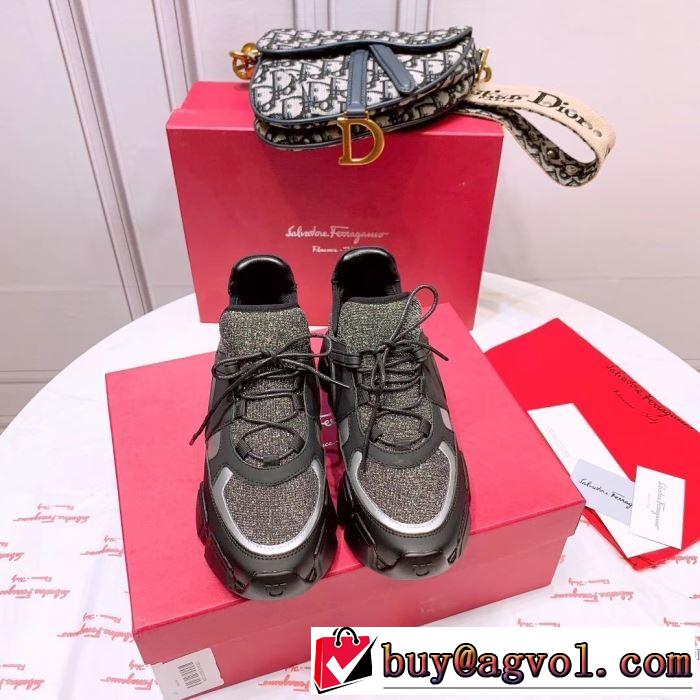 おススメの秋冬アイテムをCHECK 3色可選 サルヴァトーレフェラガモ FERRAGAMO 2019トレンドファッション新品 レザーブーツ