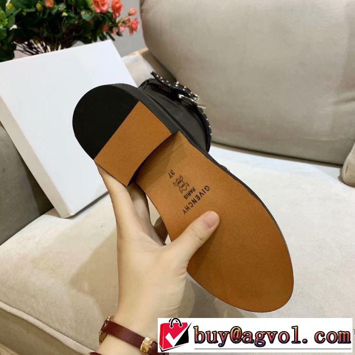 2色可選 【2019秋冬】今きてる最先端ブランド ジバンシー GIVENCHY秋トレンドの新定番  レザーブーツ 現在流行中のおすすめ人気
