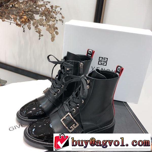 レザーブーツ 今年の秋冬のトレンド激安セール ジバンシー  秋冬流行りファションGIVENCHY  2019-2020秋冬流行色紹介