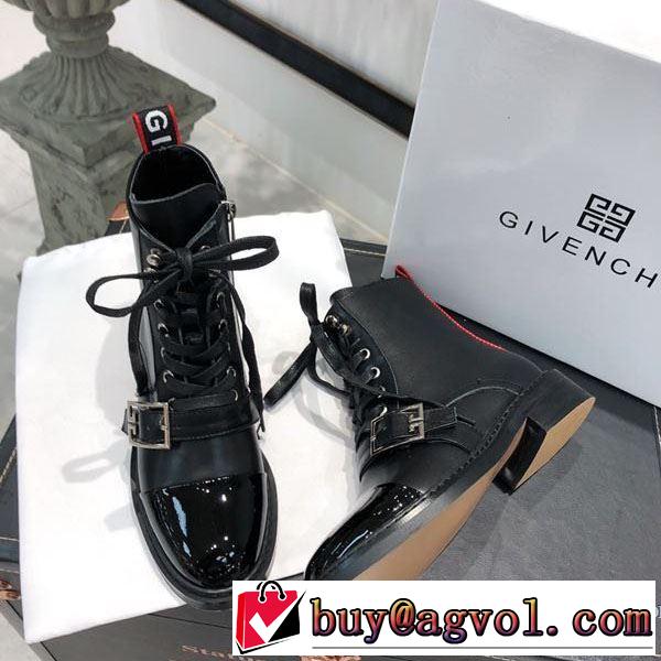 レザーブーツ 今年の秋冬のトレンド激安セール ジバンシー  秋冬流行りファションGIVENCHY  2019-2020秋冬流行色紹介