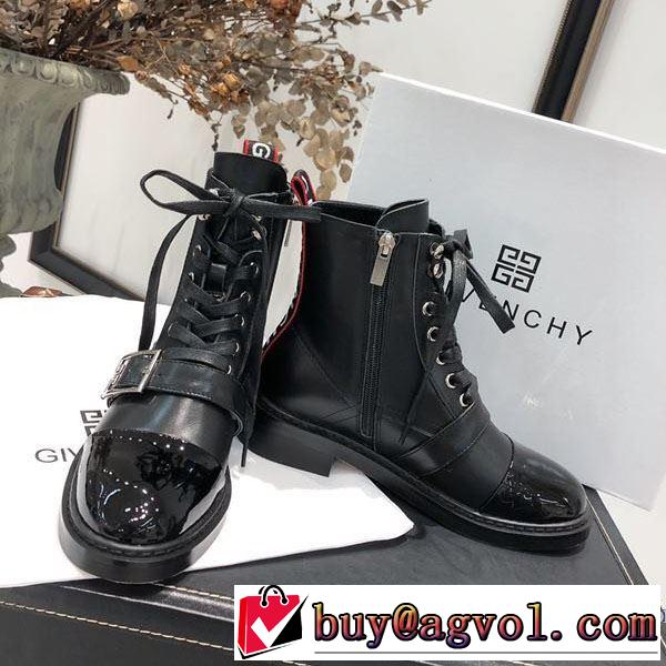 レザーブーツ 今年の秋冬のトレンド激安セール ジバンシー  秋冬流行りファションGIVENCHY  2019-2020秋冬流行色紹介