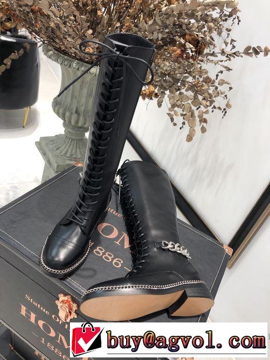とにかく完璧ブランド新作 ジバンシー 秋服コーデ2019年版 GIVENCHY レザーブーツ 大胆なチェックの人気トレンド