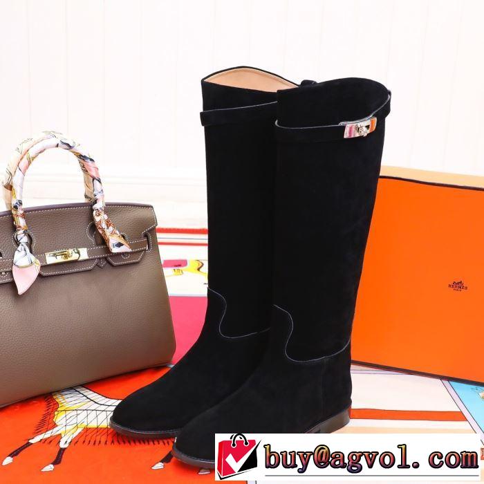 エルメス HERMES 秋冬もちろん主役級 レザーブーツ 2019秋のファッショントレンドはこれ 大人かわいい秋冬コーデを楽しみ
