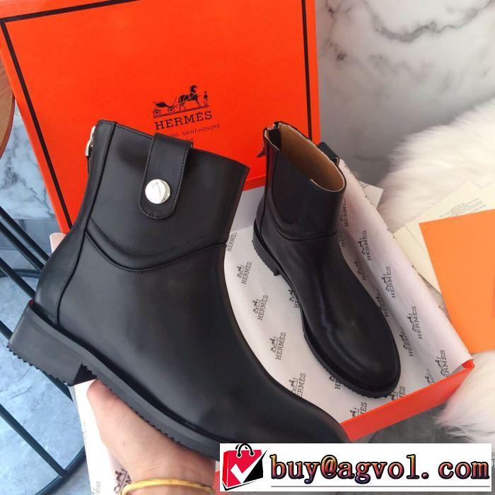 秋ファションのトレンド レザーブーツ エルメス 一番おしゃれ秋冬トレンド HERMES 2019秋に注目したい