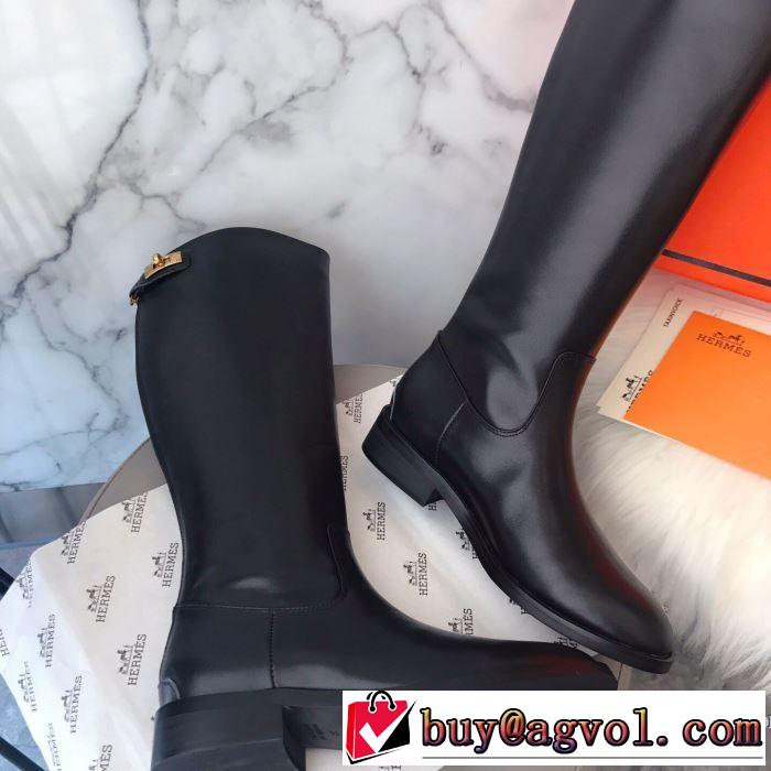 お洒落で秋冬注目トレンド レザーブーツ エルメス 【2019秋冬】の注目トレンド HERMES 更にトレンドが急上昇中
