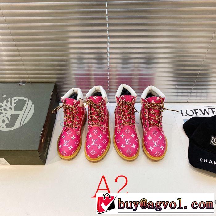 速報！2019年秋ファッショントレンド 多色可選 ルイ ヴィトン LOUIS VUITTON 秋冬もちろん主役級 レザーブーツ 大人かわいい秋冬コーデを楽しみ