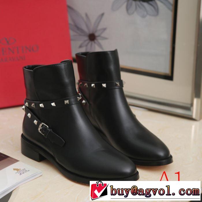 2色可選 気になる2019年秋のファッション ヴァレンティノ今から取り入れられるトレンド  VALENTINO レザーブーツ 活躍するトレンドアイテム