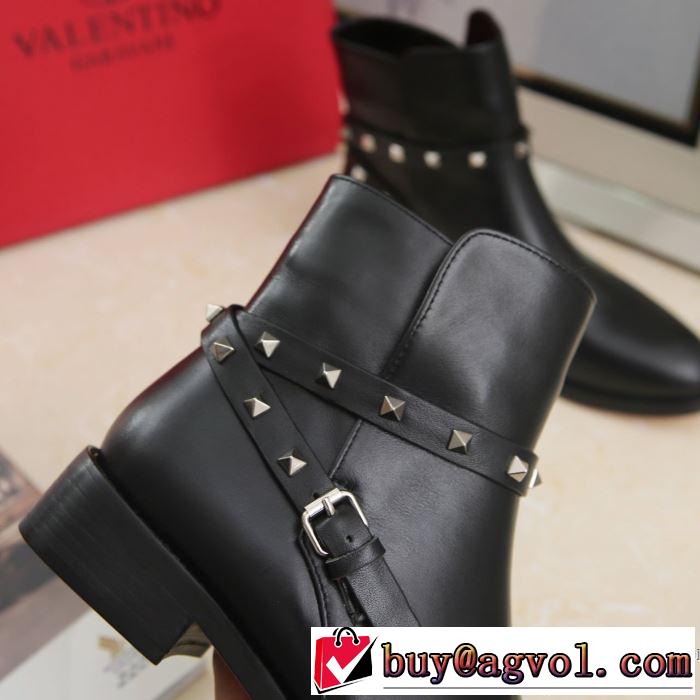 2色可選 気になる2019年秋のファッション ヴァレンティノ今から取り入れられるトレンド  VALENTINO レザーブーツ 活躍するトレンドアイテム