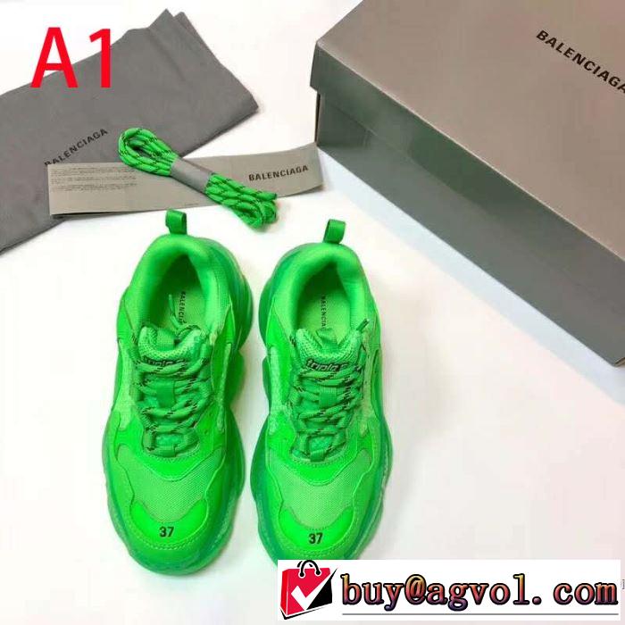 今から夏まで活躍する 2019春夏のトレンド新商品 バレンシアガ BALENCIAGA ランニングシューズ 4色可選