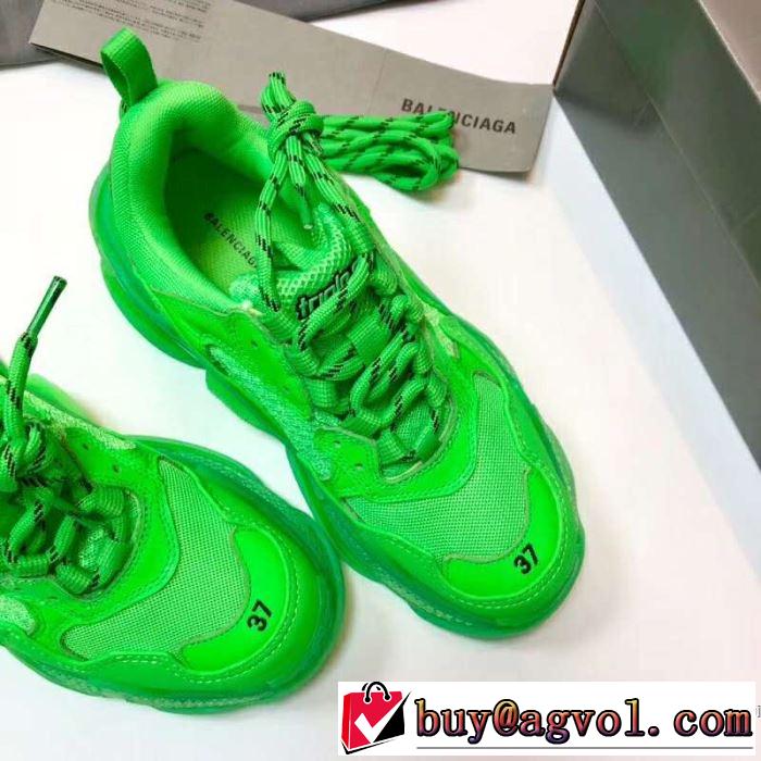 今から夏まで活躍する 2019春夏のトレンド新商品 バレンシアガ BALENCIAGA ランニングシューズ 4色可選