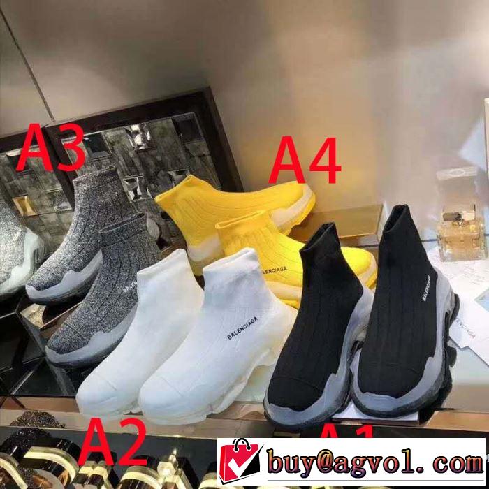 カジュアルシューズ 4色可選 2019春夏の大注目トレンド 春夏の流行りトップス バレンシアガ BALENCIAGA
