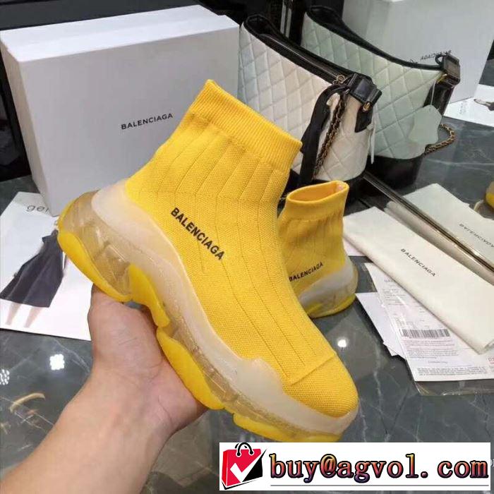 カジュアルシューズ 4色可選 2019春夏の大注目トレンド 春夏の流行りトップス バレンシアガ BALENCIAGA