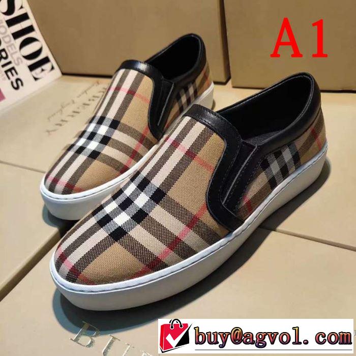2019春夏のトレンド新商品 バーバリー BURBERRY ランニングシューズ 3色可選 暑い今こそ活躍させたい！