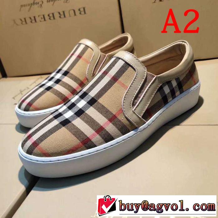 2019春夏のトレンド新商品 バーバリー BURBERRY ランニングシューズ 3色可選 暑い今こそ活躍させたい！