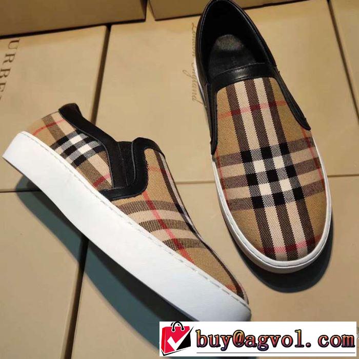 2019春夏のトレンド新商品 バーバリー BURBERRY ランニングシューズ 3色可選 暑い今こそ活躍させたい！