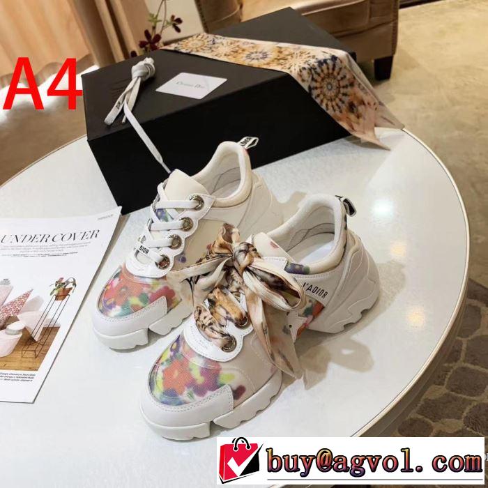 ディオール DIOR カジュアルシューズ 4色可選 2019春夏トレンドアイテム 今流行のストリート上品