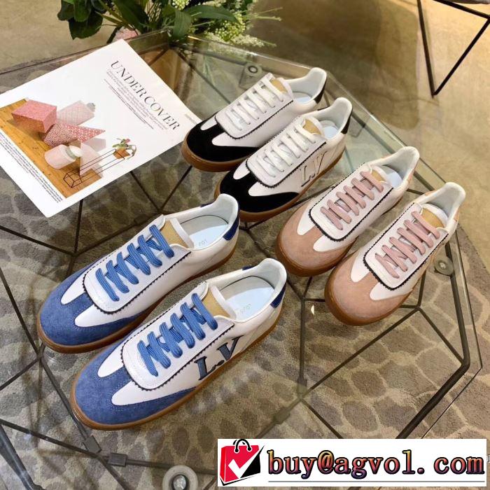今季は特に注目ファション 2019春夏の大注目トレンド ルイ ヴィトン LOUIS VUITTON カジュアルシューズ 3色可選