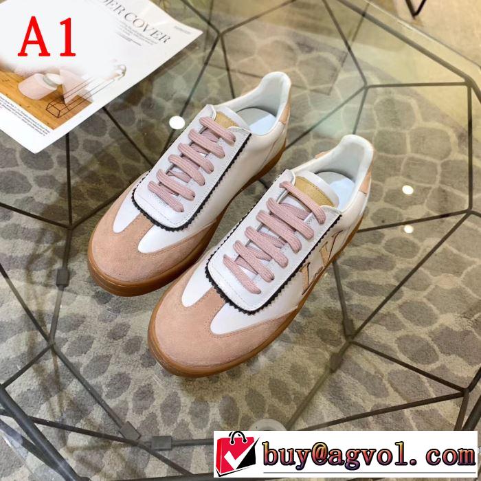 今季は特に注目ファション 2019春夏の大注目トレンド ルイ ヴィトン LOUIS VUITTON カジュアルシューズ 3色可選