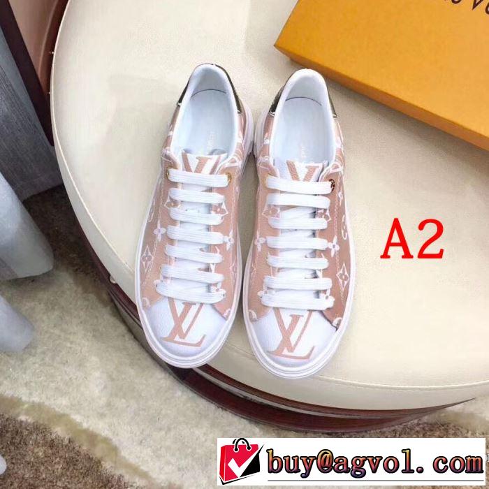 カジュアルシューズ 2色可選 人気夏ファションおすすめ 2019春夏人気トレンドアイテム ルイ ヴィトン LOUIS VUITTON