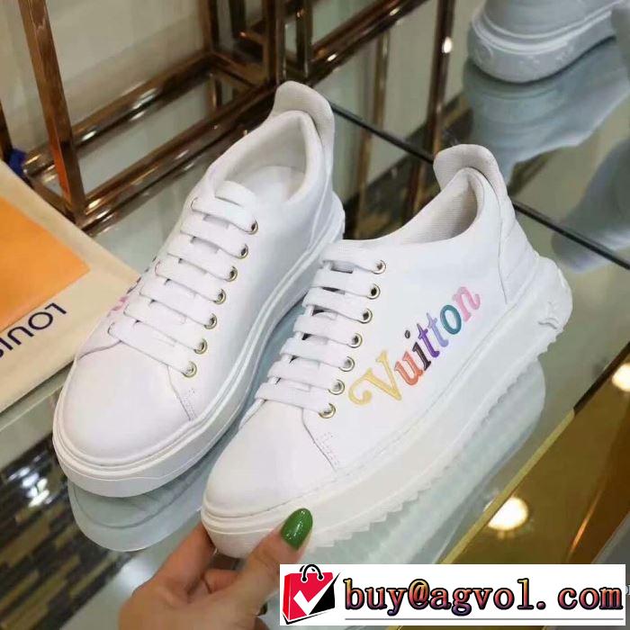 爽やかカジュアル人気 ルイ ヴィトン LOUIS VUITTON カジュアルシューズ 2019年春夏のトレンドアイテム