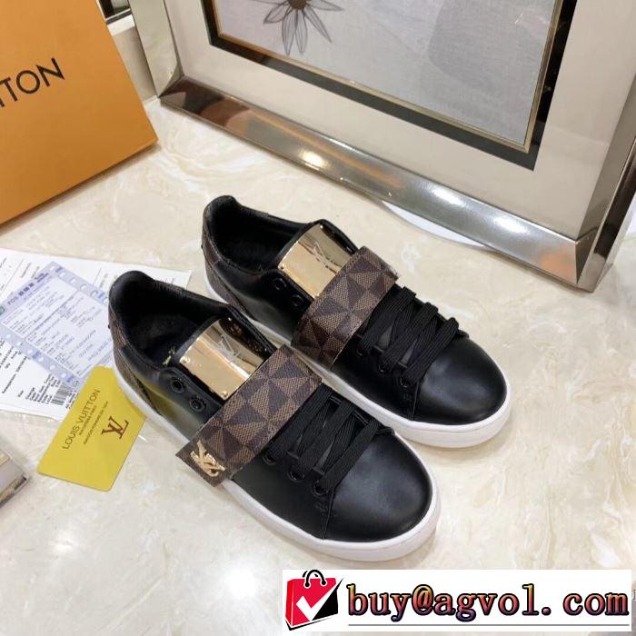 今季トレンドの限定アイテム ルイ ヴィトン LOUIS VUITTON カジュアルシューズ 4色可選 2019春夏の大注目トレンド