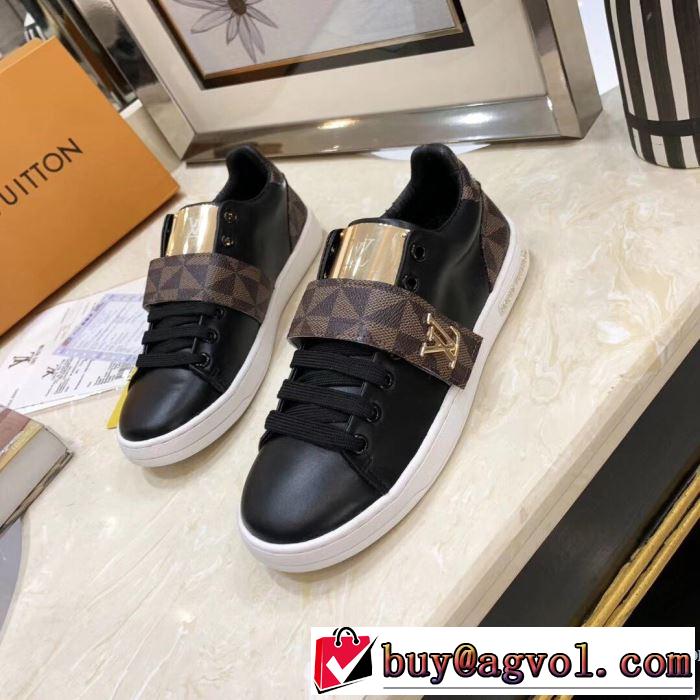 今季トレンドの限定アイテム ルイ ヴィトン LOUIS VUITTON カジュアルシューズ 4色可選 2019春夏の大注目トレンド