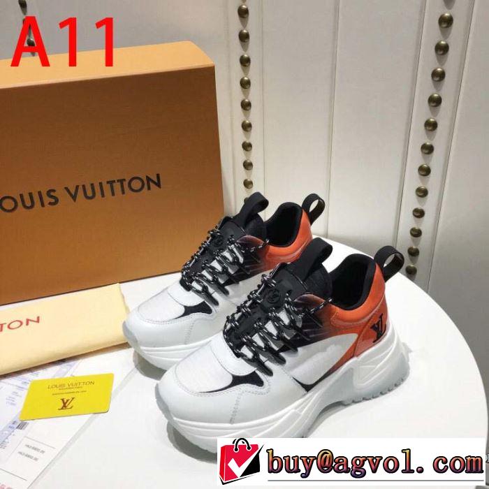 ルイ ヴィトン LOUIS VUITTON ランニングシューズ 多色可選 2019SSのトレンド商品 今シーズン注目のデザイン
